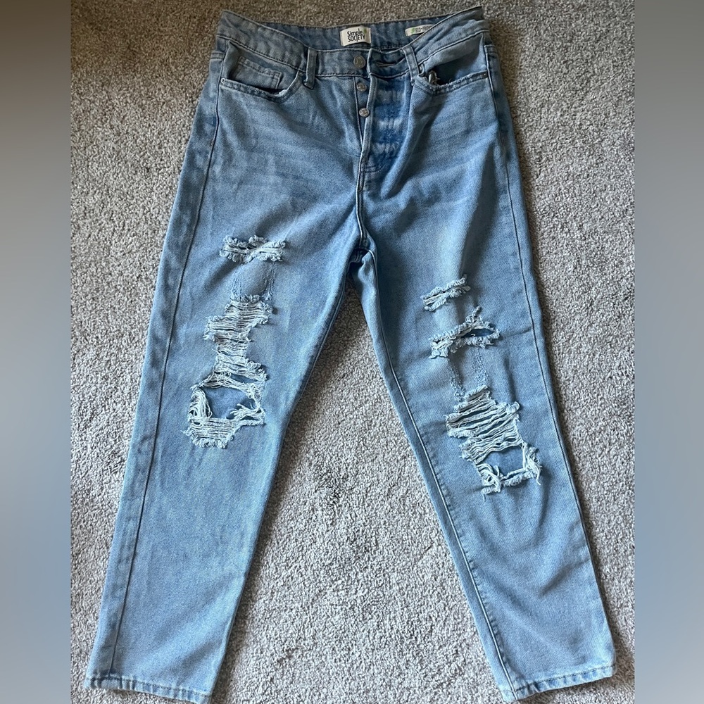 Simple Society never worn relaxed fit/boyfriend jeans